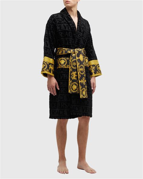 how much is a versace robe|Versace unisex barocco sleeve robe.